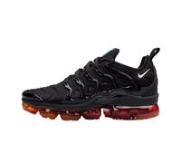 NIKE Air Vapormax Plus, Sneaker Uomo, Nero Lt Grigio Fumo Arancio Magma, 44 EU