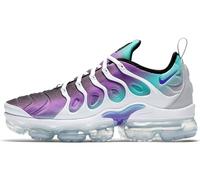 Nike Air Vapormax Plus, Sneaker Uomo, White/Fierce Purple-Aurora Green-Black, 44 EU