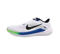 NIKE Air Winflo 10, Scarpe da Corsa Uomo, White/Black-Star Blue-Green St, 47.5 EU
