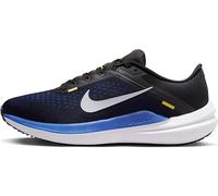 NIKE Air Winflo 10, Sneaker Uomo, Black/Wolf Grey-Racer Blue-High Voltage, 43 EU