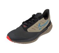 NIKE Air Winflo Shield, Low Men, Blu Laser Cenere Medio Cachi 200, 7