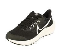 Nike Air Zoom Pegasus 39, Little Big Kids Road Running Shoes Unisex Adulto, Black White, 37.5 EU