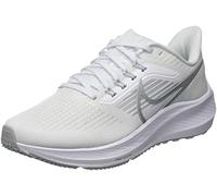Nike Air Zoom Pegasus 39, Running Donna, Bianco White Metallic Silver Pure Platinum, 39 EU