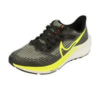 NIKE Air Zoom Pegasus 39, Scarpe da Corsa, Multicolore (Black Volt Barely Volt Total Orange), 36.5 EU