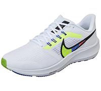 Nike Air Zoom Pegasus 39, Scarpe da Ginnastica Uomo, Bianco Nero Summit Bianco Volt, 46 EU