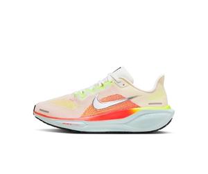 Nike Air Zoom Pegasus 41, Scarpe da Corsa Donna, Summit White/Chrome/Bright CRI, 40.5 EU