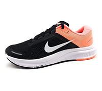 Nike Air Zoom Structure 23, Scarpe Donna, Black White Crimson Pulse Iron Grey, 38 EU
