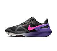 NIKE Air Zoom Structure 25 Sneakers Uomo, Nero Laser Fucsia Antracite, 43 EU