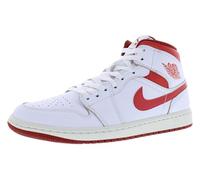 Air Jordan 1 Mid SE "White Dune Red" Ref. FJ3458-160 Colore Bianco Taglia 44.5