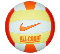 NIKE All Court Deflated Pallavolo da spiaggia Glacier Blue/Bright Crimson/Total Orange 5