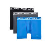 Nike all Day Micro Stretch Boxer Brief Underwear (3-Pack) Corti, Foto Blu/Grigio Ferro/Nero, XL (Pacco da 3) Uomo