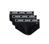 Nike all Day Micro Stretch Hip Brief Underwear (3-Pack) Mutande da Uomo, Nero/Nero/Nero, L (Pacco da 3)