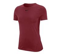 Nike All Over Mesh Maglietta, Donna, Dark Beetroot/Black, S