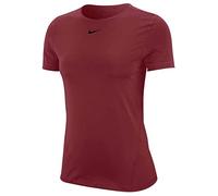 Nike All Over Mesh Maglietta, Donna, Dark Beetroot/Black, XS