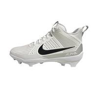Nike Alpha Menace Strong II5139-010 - Tacchetti da calcio da uomo, colore: nero/argento metallizzato/bianco, Bianco/Nero/Argento Metallizzato Tb, 49.5 EU