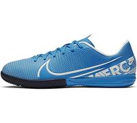 Nike AT8137-414 Unisex - Bambini Scarpe da Calcetto Indoor, Blue Hero/White/Obsidian, 33.5 EU
