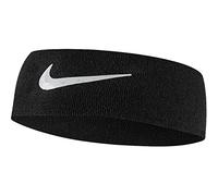 Nike Athletic N1002150091OS - Fascia per capelli, unisex, taglia unica, colore: Nero/Bianco