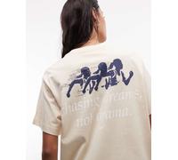 Nike WMNS CLSC BF HEALTH21 TEE women Shortsleeves beige in taglia:L