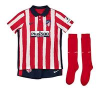 Nike ATM LK NK BRT Kit HM Set da Calcio, Unisex Bambini, Sport Red/(Midnight Navy) (Full Sponsor), XL