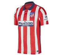 Nike ATM M NK BRT STAD JSY SS HM T-Shirt, Uomo, Sport Red/(Midnight Navy) (Full Sponsor), 2XL