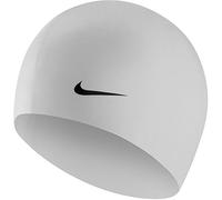 Cuffia da nuoto nike swim solid silicone training bianca