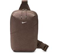 Nike Aura Crossbody-Tasche (5 L), Borsa a Tracolla Unisex-Adulto, Mink Brown/Mink Brown/Matte Silver, Taglia Unica