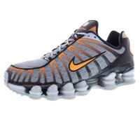 NIKE AV3595-011 Shox TL Uomo, LT Smoke Grey/Bright Mandarin-Black EU 40