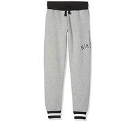 Nike B Air Pant Pantaloni Sportivi, Bambino, Dk Grey Heather/Black, XL