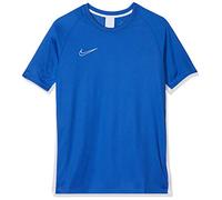Nike B NK Dry ACDMY Top SS T-Shirt, Bambino, Game Royal/White/White, M