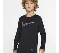 Nike B NP LS Fttd Tshirt, Bambino, Nero, XS
