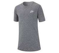 Nike Sportswear Maglietta grigio chiaro / bianco, Taglia 128-138