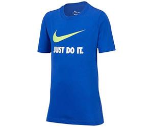 Nike B NSW Tee JDI Swoosh, Tshirt Bambino, Blu, S