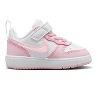 NIKE BAMBINA SCARPA SNEAKERS mod. COURT BOROUGH LOW RECRAFT (DUNK) - ROSA/BIANCO