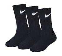 Nike Basic Pack Crew 3Pk Calzini per bambini Black 5/7 anni