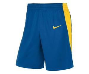 Nike Basketball Pantaloncini, Blu Reale/Giallo Tour, XL Uomo