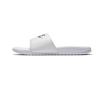 Nike Benassi Just Do It - Ciabatte Uomo, Bianco (White Varsity Royal White 102), 46 EU, Pair
