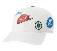 Nike Berretto Multi Patch Club cap Bambino 4-7 Anni (4-7 Anni, Bianco)