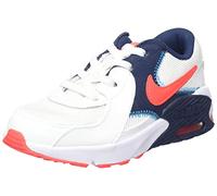 Nike Big Kids’ Shoe Air Max Excee, Summit White/Bright Crimson, CD6894-113, 36.5 EU (4.5Y US)