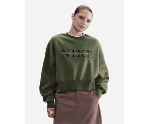 Nike Big Logo Phoenix W - Felpa - Donna - Verde M