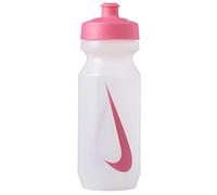 Nike Training - Big Mouth 2.0 - Borraccia trasparente da 625 ml con logo rosa-Bianco No Size