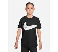Nike Big Swoosh Jr - T-shirt - Nero 12-13ANNI