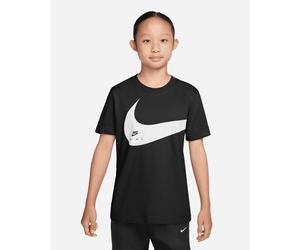 Nike Big Swoosh Jr - T-shirt - Nero 13-15ANNI
