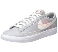 Nike Blazer Low MR, Scarpe da Basket Uomo, Wolf Grey/Sail-Bright Crimson-White, 43 EU