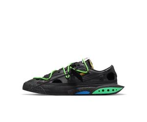 Nike Blazer Low Off White Black Electro Green - EU 40.5