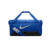 Nike Borsa sportiva unisex Nk Brsla M Duff - 9.5 (60L), Game Royal/Black/Metallic Silver, DH7710-480, MISC, Game Royal/Black/Metallic Silver, 60 L, Sport