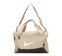NIKE Borsa sportiva 'Brasilia 9.5' beige / nero / bianco Uomo NIKE Einheitsgröße beige / nero / bianco
