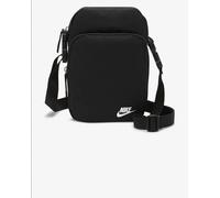 Nike Borsa/Tracolla Heritage Crossbody (4 Lt.), Unisex - 010 (Nero/Bianco)
