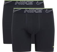 Nike Boxer Brief 2PK Intimo, Black/Black, S Uomo