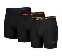 Nike Boxer Brief 3 Pack Unisex - Biancheria intima Nero - Taglia 34 - 38 Black 34 - 38