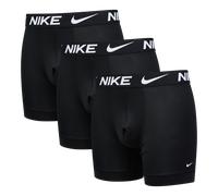 Nike - Dri-Fit Essential Micro - Confezione da 3 paia di boxer aderenti neri in microfibra Dri-FIT-Nero M
